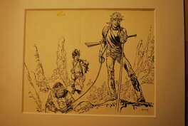 Hermann - Dessin Bernard Prince des années '70 - Comic Strip