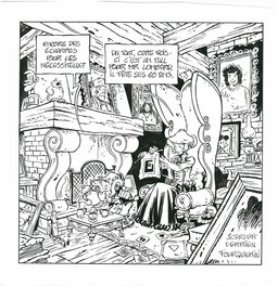 Xavier Fourquemin - Miss Endicott - Comic Strip