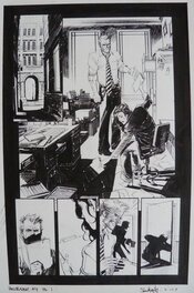 Sean Murphy - Hellblazer City Of Demons #4 Pg 1 - Planche originale