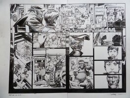 Sean Murphy - Punk Rock Jesus #2 Pg 12-13 - Planche originale