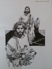 Sergio Toppi - Bible Joseph d'Arimathie - Comic Strip