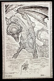 Ex-Libris Garulfo - Dragon