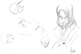 Croquis préparatoire de la case 3 Croquis préparatoire de la case 3