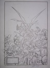 Ivan Reis - Baston - Original art