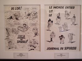 Exposition à la Maison de la Bande Dessinée, Bruxelles, 2008. Exposition à la Maison de la Bande Dessinée, Bruxelles, 2008.