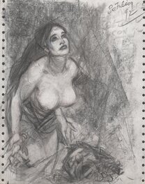 Raymond Poïvet - Judith et holopherne - Original Illustration