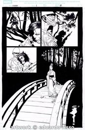 Eduardo Risso - Wolverine: Logan #1 Pg.14 - Planche originale