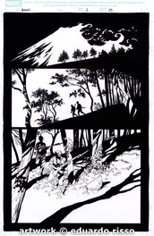 Eduardo Risso - Wolverine: Logan #1 Pg.13 - Comic Strip