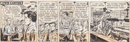 Milton Caniff - Steve Canyon - Planche originale