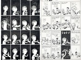 Joseph Lambert - Annie Sullivan et Helen Keller - Planche originale