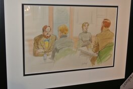 André Juillard - Blake ET MORTIMER - Original art