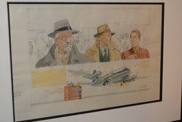 André Juillard - Blake ET MORTIMER - Original art