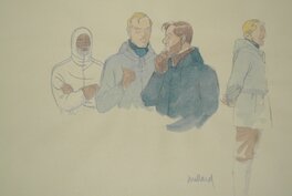 André Juillard - Blake ET MORTIMER - Original art