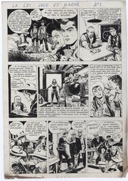 Marc-René Novi - La loi joue et gagne ...dans les BDs !! Histoire complète de cowboys !! yes !! - Comic Strip