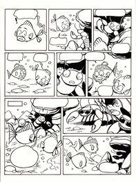 Jean-Christophe Vergne - Les trésors du Célé page 24 - Planche originale