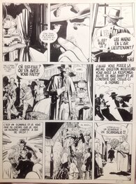Christian Rossi - Jim Cutlass - L'alligator blanc - Planche originale