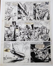 John Gillatt - Jet Ace Logan ... revue " Comet" octobre 1958 - Comic Strip