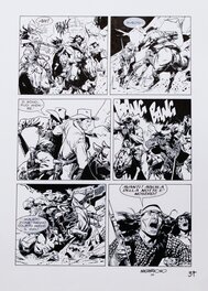 Corrado Mastantuono - Tex WILLER GICANTE N° 21 - superbe charge à cheval !! - Comic Strip