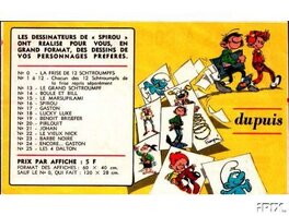Catalogue Dupuis 1964.