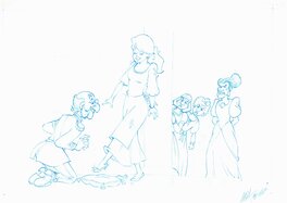 Studios Disney - Cendrillon - Planche originale