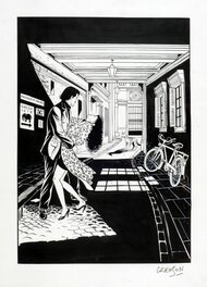 Olivier Grenson - Ex-Libris Niklos Koda - Original Illustration