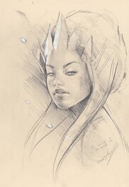 Marta Nael - From Stonetears - Original art