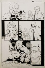 Ed Benes - Thundercats - The Return #5 p20 - Planche originale