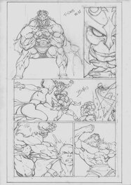 Original art - Thundercats - The Return #5 p11 - Crayonné