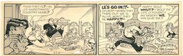 Al Capp - Li'l Abner - Planche originale