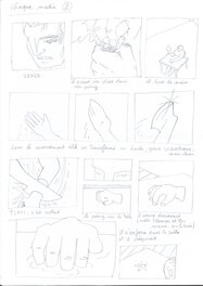 Mano Solo - Chaque MATIN RENAISSENT MES DEUX POINGS 2 - Planche originale