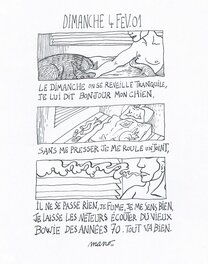 Mano Solo - Dimanche 4 FEV.01 - Planche originale