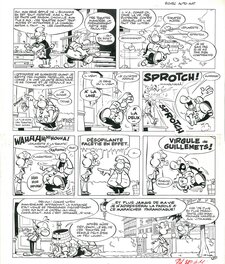 Greg - Achille Talon gag 162 - Planche originale