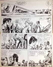 Jijé - Tanguy et Laverdure - Un DC8 a Disparu Planche 27 - Comic Strip