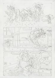 Oscar Martin - Tom & Jerry - Planche originale