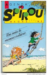 Spirou Magaziiiine - agenda scolaire 1989/1990 Spirou Magaziiiine - agenda scolaire 1989/1990