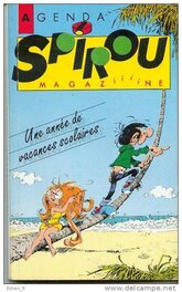 Spirou Magaziiiine - agenda scolaire 1989/1990