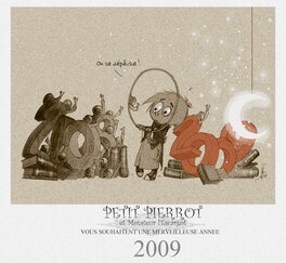Alberto Varanda et son adorble Petit Pierrot souhaitent une bonne année 2009