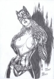 Mike Ratera - Catwoman par Ratera - Original art