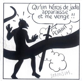 Stanislas - Stanislas - Donjon Monsters t. 11 - case non retenue (2007) - Planche originale