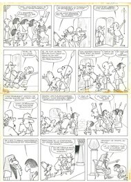 Bara - Max l'explorateur (Le triangle noir) - Planche originale