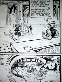 Jean-Claude Forest - La jonque fantome - Planche originale