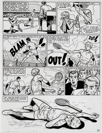 Raymond Reding - Jari - La dernière chance de Larry Parker - planche 50 - Planche originale