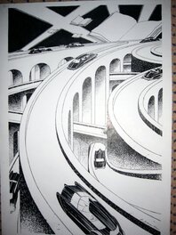 François Schuiten - Illustration - Original Illustration