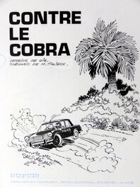 Will - Tif et Tondu contre le Cobra - Planche originale