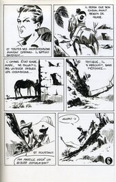 Claude-Henri Juillard - Le  CANYON PERDU - Planche originale