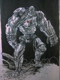 Lionel Marty - Robot 1 - Original Illustration