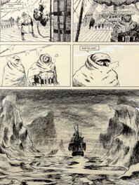 Isaac le pirate - Planche originale