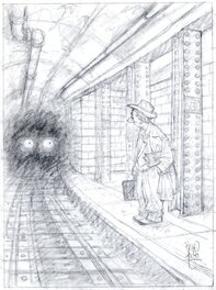 Peter De Sève - Tunnel Vision - Couverture originale