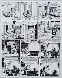 Derib - Attila - Attila au château - pl.21 - Planche originale