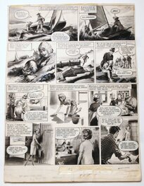 Bill Baker - Beth Lawson the flying nurse - Princess circa 1965 - Comic Strip